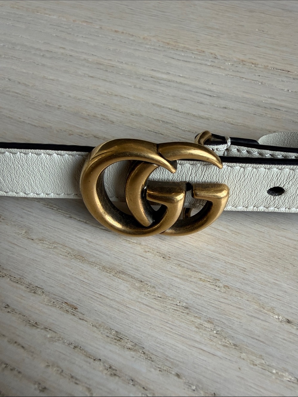 Gucci GG Marmont Thin Belt Size 100 • 40 Style ‎409417 Authentic - Picture 3 of 12